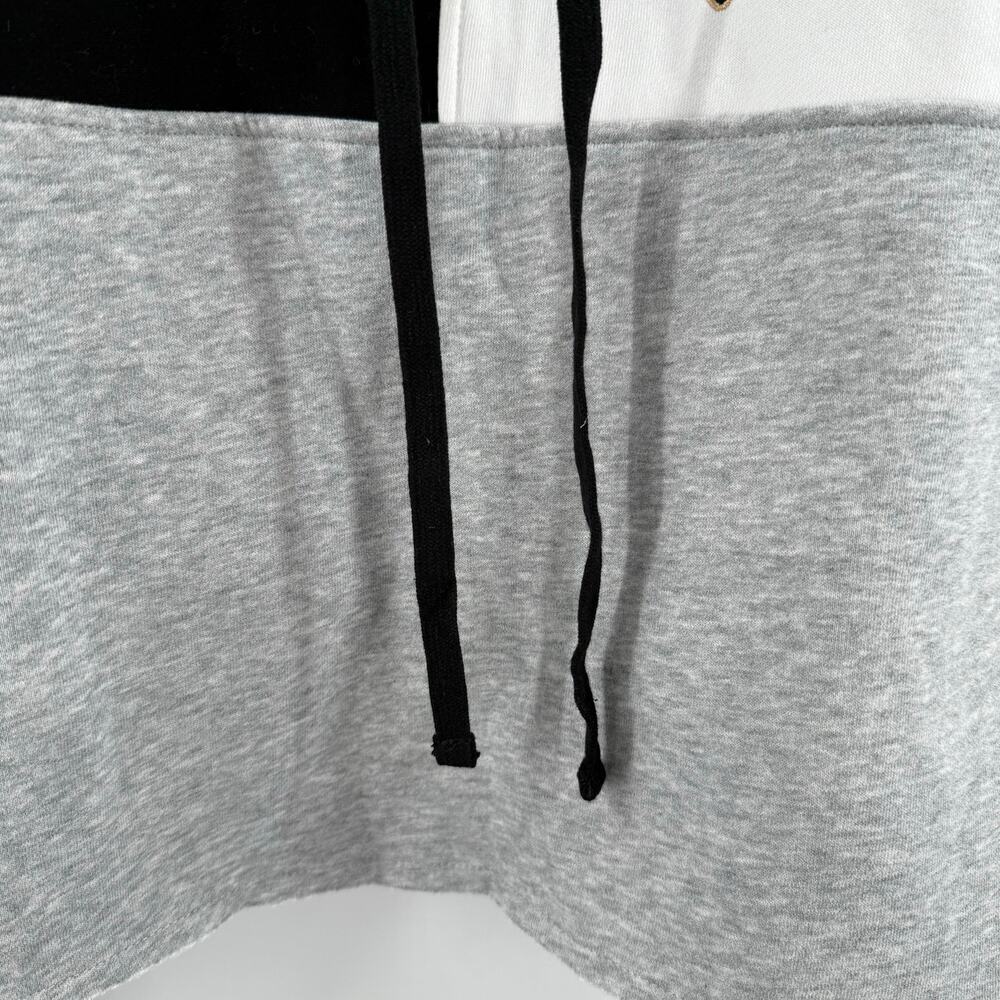 Color Block Cropped Hoodie - Picture 7 of 15